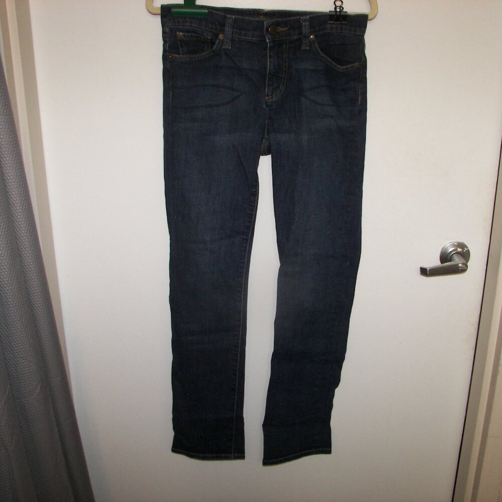 Ralph Lauren LRL women's blue jeans size 2 straight leg medium wash